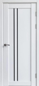 Usa interior, Celesto Gate White BG LEGO 05 White Silk Matt, lemn & mdf, 70x200cm, alb mat, reversibila, KDoors