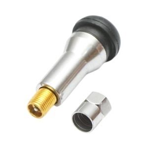 Valva roata auto tubeless 51mm TR414AC cromata, DISRL59 - Img 2
