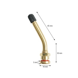 Valva roata camion tubeless 75mm V3-20-7, BK69436
