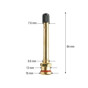 Valva roata camion tubeless 84mm V3-20-3, BK69435