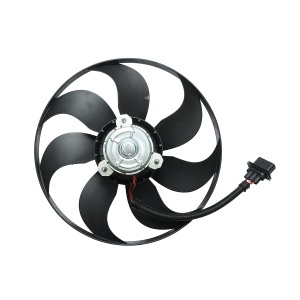 Ventilator radiator Audi, Seat, Skoda 350mm cod OEM 1J0959455, 6E0959455A, 1J0959455B, 1J0959455E Breckner Germany, BK76194 - Img 2