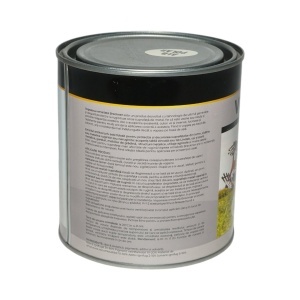 Vopsea email anticoroziva 3 in 1 alb polar 1K pe baza de solvent 1L, direct pe rugina, interior si exterior Breckner Germany, BK89060 - Img 2