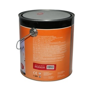 Vopsea email anticoroziva 3 in 1 rosu 250 pe baza de solvent 3.5L, direct pe rugina, interior si exterior Breckner Germany, BK89038 - Img 3