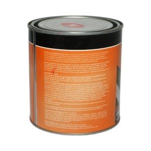 Vopsea email anticoroziva 3 in 1 rosu 250 pe baza de solvent, direct pe rugina, interior si exterior 1L Breckner Germany, BK89010 - Img 2