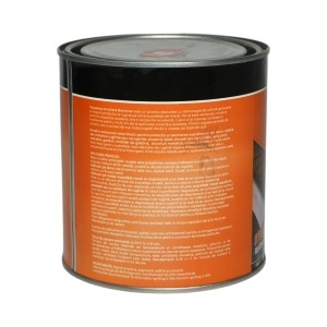 Vopsea email anticoroziva 3 in 1 rosu 280 pe baza de solvent, direct pe rugina, interior si exterior 1L Breckner Germany, BK89012 - Img 2
