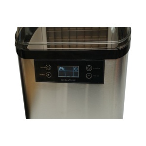 Aparat de facut cuburi de gheata inox 20 kg/24h, rezervor apa 2.5L, cos colectare 1.2kg, autocuratare, afisaj digital, BK00404 - Img 10