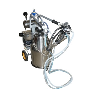 Aparat de muls vaci 1 post 650W, bidon inox 25L, grup de muls cu 4 mansoane, presiune vid 45-50 kPa, pulsatii 60-80 cpm , Cod: DISPK75, - Img 2