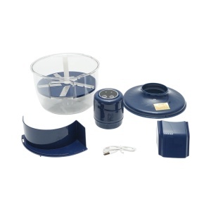 Aparat electric de curatat fructe si legume portabil 50W, baterie 3.7V, 1300mAh, reincarcabil USB, DISVM20 - Img 2