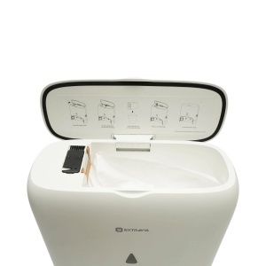 Aspirator robot inteligent cu functie mop 8500Pa, statie auto-golire, navigatie laser LDS, baterie 5200 mAh, perie anti-incurcare, control aplicatie WiFi Extravis, DISVN98 - Img 17