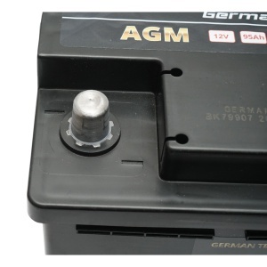 Baterie auto AGM start-stop 12V/95Ah, 1000A la pornire 350x175x195mm Breckner Germany, BK79907 - Img 3