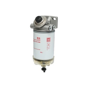 Baterie filtru motorina cu separator apa pentru Isuzu, Iveco, Volvo, Liebherr, King Long cod OEM 10044302, 10326 961, BK10214, BRECKNER GERMANY