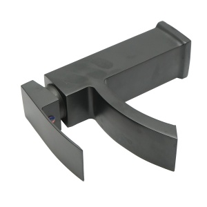 Baterie lavoar tip cascada, monocomanda, finisaj negru mat, material aliaj zinc, accesorii incluse , Cod: DISPM64 - Img 5