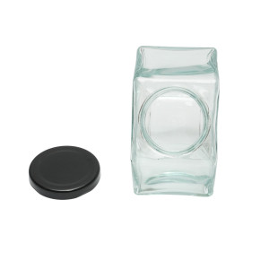 Borcan din sticla cu capac pentru miere 500ml, Cod: DISKS48, Brand: BRECKNER GERMANY - Img 3