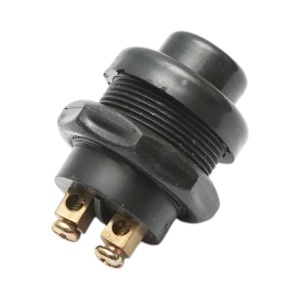 Buton pornire 12V/10A–24V/5A negru cu 2 pini universal, AUTOSPEED, DISRM45 - Img 3