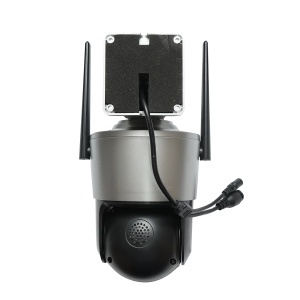 Camera de supraveghere 3 lentile, 3 obiective 8 MP, 2 CPU dual control, P2P WIFI 2.4G, PTZ cu senzor de miscare, alarma, night vision, AI detectie umana si aplicatie iCSee, BRECKNER GERMANY, BK79699 - Img 4