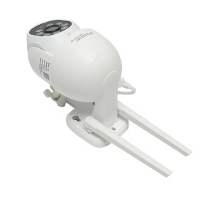 Camera de supraveghere 8 MP, WIFI 2.4GHz, rotire 360 grade PTZ cu senzor de miscare, alarma, detectie umana, night vision si aplicatie IPC360 Home, BRECKNER GERMANY, BK79713 - Img 6
