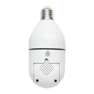 Camera de supraveghere lentila dubla smart-bulb PTZ, WIFI 2.4G 1080P, tip bec E27 cu senzor de miscare, detectie umana si aplicatie iCSee, BRECKNER GERMANY, DISMN44 - Img 3