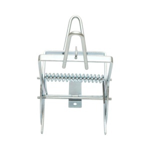Capcana otel mecanica tip cleste pentru cartite, popandai si soareci de camp 21x12x15cm, DISUD73 - Img 3