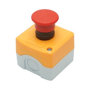 Carcasa buton comanda oprire rosu prin rasucire tip ciuperca 1NO 40mm Breckner Germany, BRECKNER GERMANY, BK76770