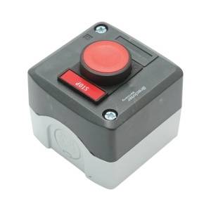 Carcasa buton comanda STOP rosu cu revenire 1NC Breckner Germany, BRECKNER GERMANY, BK76767