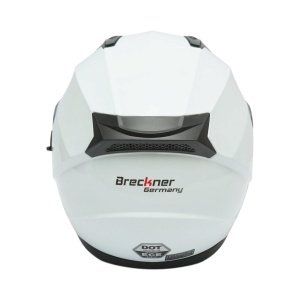 Casca moto integrala alba cu viziera transparenta si ochelari de soare, marimea L Arcane White Breckner Germany, DISTM82W - Img 4