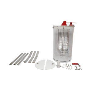 Centrifuga manuala apicola, extractor miere transparent cu 2 rame, Cod: DISTT68 - Img 3