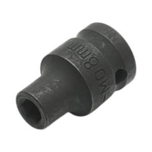 Cheie tubulara de impact 8mm, patrat 1/2 Cr-Mo , Cod: DISUF42, Crownman - Img 3