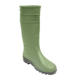 Cizme de protectie din PVC verde cu bombeu otel marimea 44 005GB, Cod: BK90919 - Img 6
