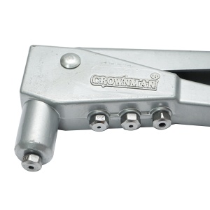 Cleste popnituri din aluminiu 260mm, 4 capete interschimbabile 2.4, 3.2, 4.0, 4.8mm , Cod: DISPN76 , Brand: CROWNMAN - Img 4