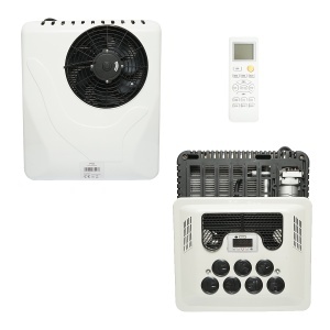 Clima stationara utilaje industriale AC universala 24V, 2300W, 7850 BTU cu telecomanda, DISPY33