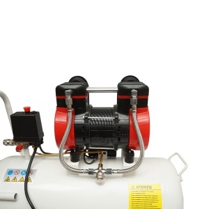 Compresor aer 50L, motor 2 cilindri 1.5KW/2.1CP, presiune maxima 8 bar, volum aer aspirat 155L/min , Cod: BK76302, Breckner Germany - Img 7