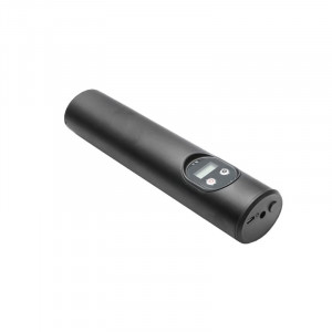Compresor aer portabil negru 12,4V baterie 6000Am reincarcabila 250x56x47mm cu accesorii, Cod: DISBE04 - Img 7