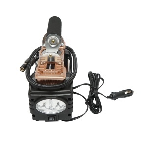 Compresor aer umflat roti 12V 180W, 150PSI, 45l/min, cablu 3m pentru priza bricheta auto Breckner Germany, BK79238 - Img 3