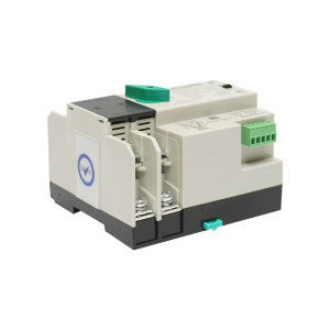 Comutator ATS 220V monofazat, separator automat de la panouri fotovoltaice la retea ATS-2P-100A L, Cod: DISHW33, Brand: Leader - Img 5