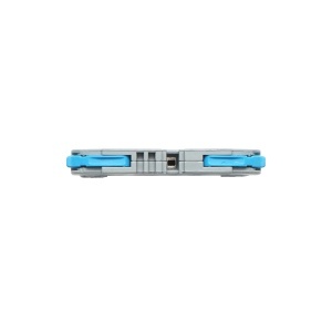 Conector rapid cablu electric 2P, 0.08-4mm, 32A/450V pentru sina DIN Leader, Leader, BK79161 - Img 4
