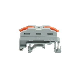 Conector rapid cablu electric 2P, 0.08-4mm, 32A/450V pentru sina DIN Leader, Leader, BK79150 - Img 2