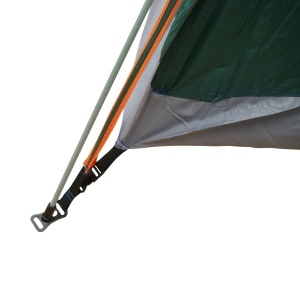 Cort camping 2 persoane verde pliabil automat pop-up 2 intrari, impermeabil cu protectie UV si plasa anti-insecte 200x200x145cm, BRECKNER GERMANY, BK76203 - Img 13