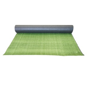 Covor gazon iarba artificiala verde 2mx30m, fir 7mm, 2 straturi PP si plasa PU, DISTU05