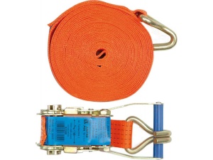 Curea de fixare a sarcinii cu clichet 8 m x 50 mm / 4 t