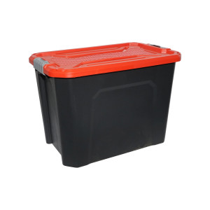 Cutie, lada depozitare heavy duty 60L cu capac, rosu 580x380x405mm, Cod: DISSK14R, Breckner Germany - Img 3