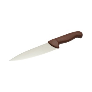 Cutitul bucatarului profesional 18cm, lama otel 5Cr15MoV, maner PP maro Breckner Germany, AAA419 - Img 2