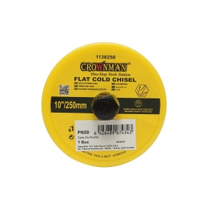 Dalta plata pentru metal cu maner de protectie 22x16x250mm, Cod: DISPN59 , Brand: CROWNMAN - Img 3