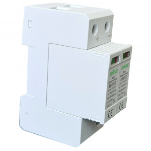 Descarcator la supratensiune cu semnalizare pentru sisteme fotovoltaice, 2P, 20-40KA, DC600V T2 - Img 3