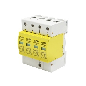 Descarcator la supratensiune cu semnalizare pentru sisteme fotovoltaice LA-SPD-4P-20kA-385V Leader, Leader, DISHT39 - Img 2