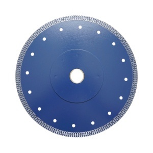 Disc diamantat turbo continuu 250x30/25.4mm, taiere umeda/uscata pentru ceramica dura, gresie, faianta Breckner Germany, BRECKNER GERMANY, BK79732 - Img 2