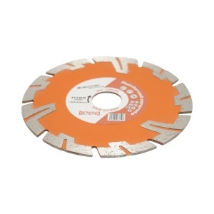 Disc diamantat turbo segmentat 125x22.23mm, segment 8mm pentru BCA, caramida, sapa, beton armat Breckner Germany, BRECKNER GERMANY, BK79743 - Img 3