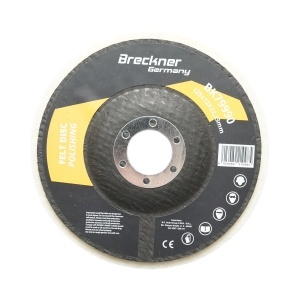 Disc pasla pentru polisare 125x12x22.23mm, lustruire si finisare metal, inox, aluminiu Breckner Germany, BRECKNER GERMANY, BK79990