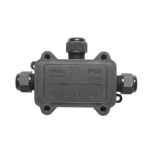 Doza derivatie etansa cu presetupe 41A 450V AC, 3 intrari 3-10mm IP68 Longroad, DISMR48 - Img 2