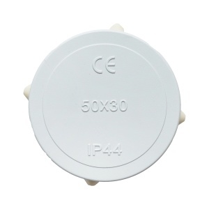 Doza derivatie rotunda aparenta 4 intrari 50x30mm IP44, BRECKNER GERMANY, DISMT73 - Img 2