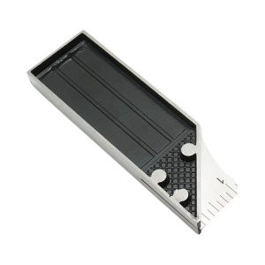 Echer tamplarie profesional 300mm/12 inch, maner aluminiu, rigla otel carbon, Cod: DISPT66, Brand: CROWNMAN - Img 6